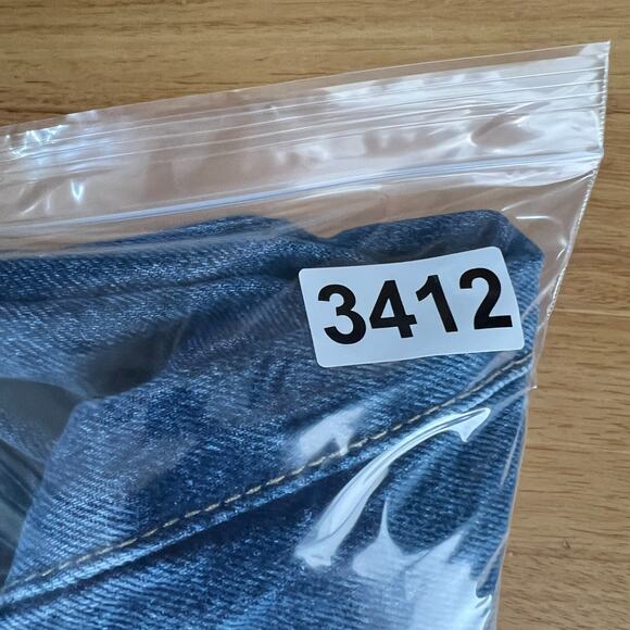 Frame Jeans Womens 27 High‎ Rise Wide Crop Pants Boho Blue - Picture 8 of 9